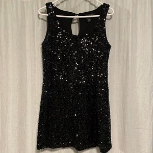 White House Black Market Sequin Dress - M